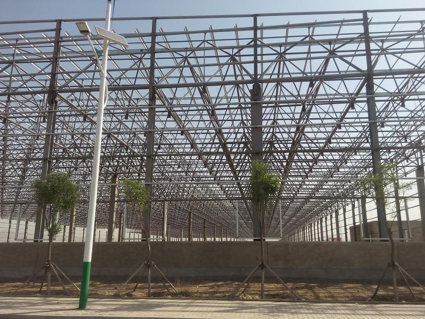 常州汽车工业厂房网架